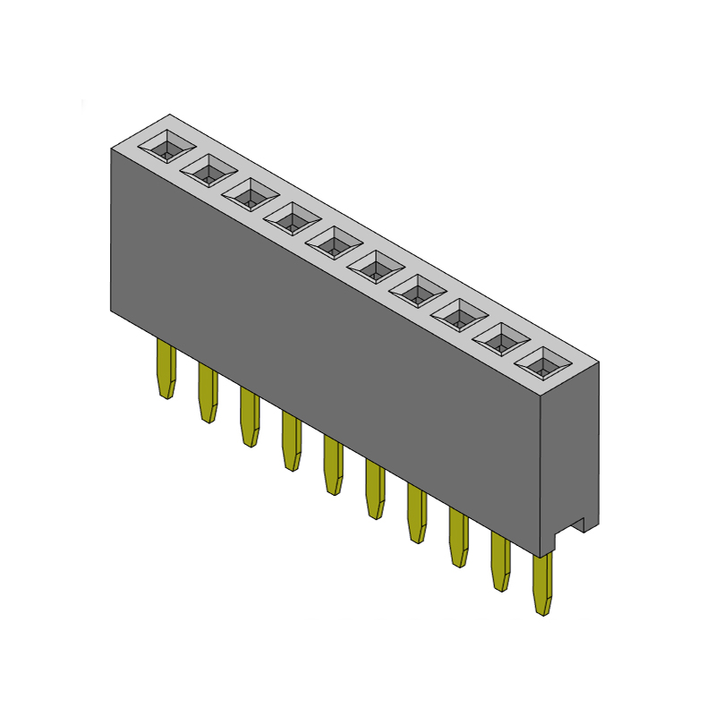 P/H1.27mm 單排排母 EA102