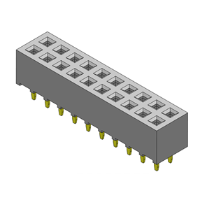 P/H2.0mm 雙排排母 FA201